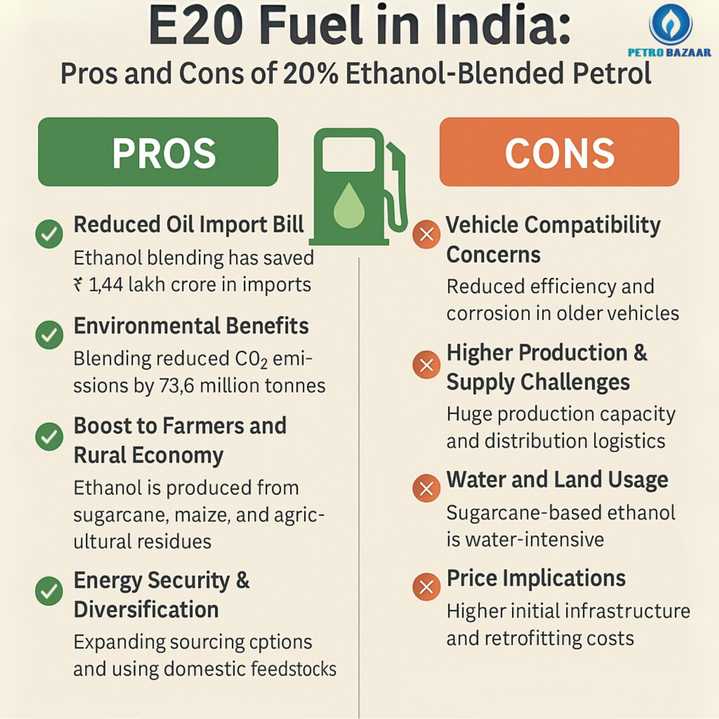 E20 FUEL – PROS AND CONS - PetroBazaar