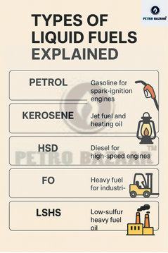 Types of Liquid Fuels Explained – petrobazaar.com
