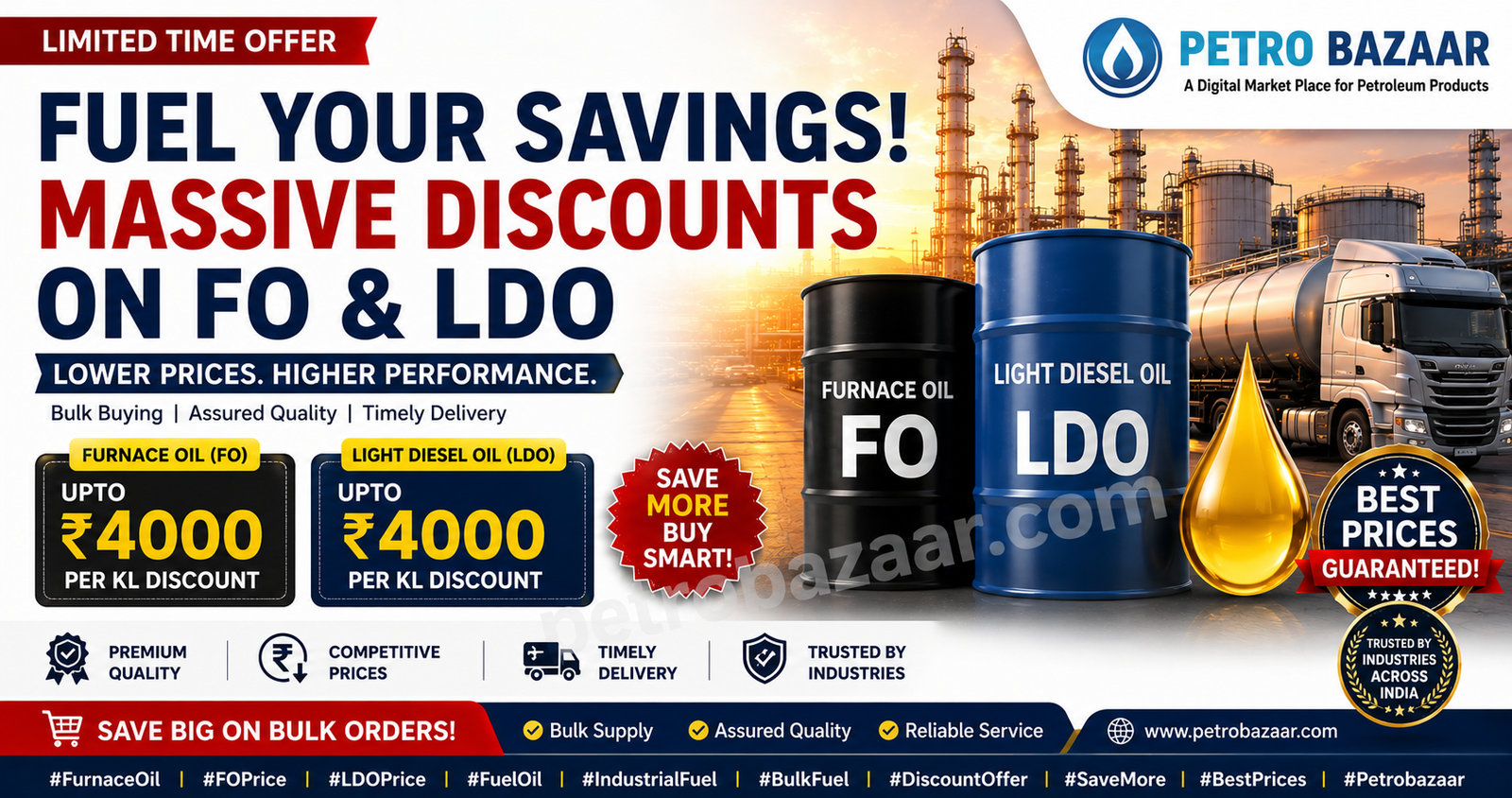 FO LDO price discounts in Hyderabad.
