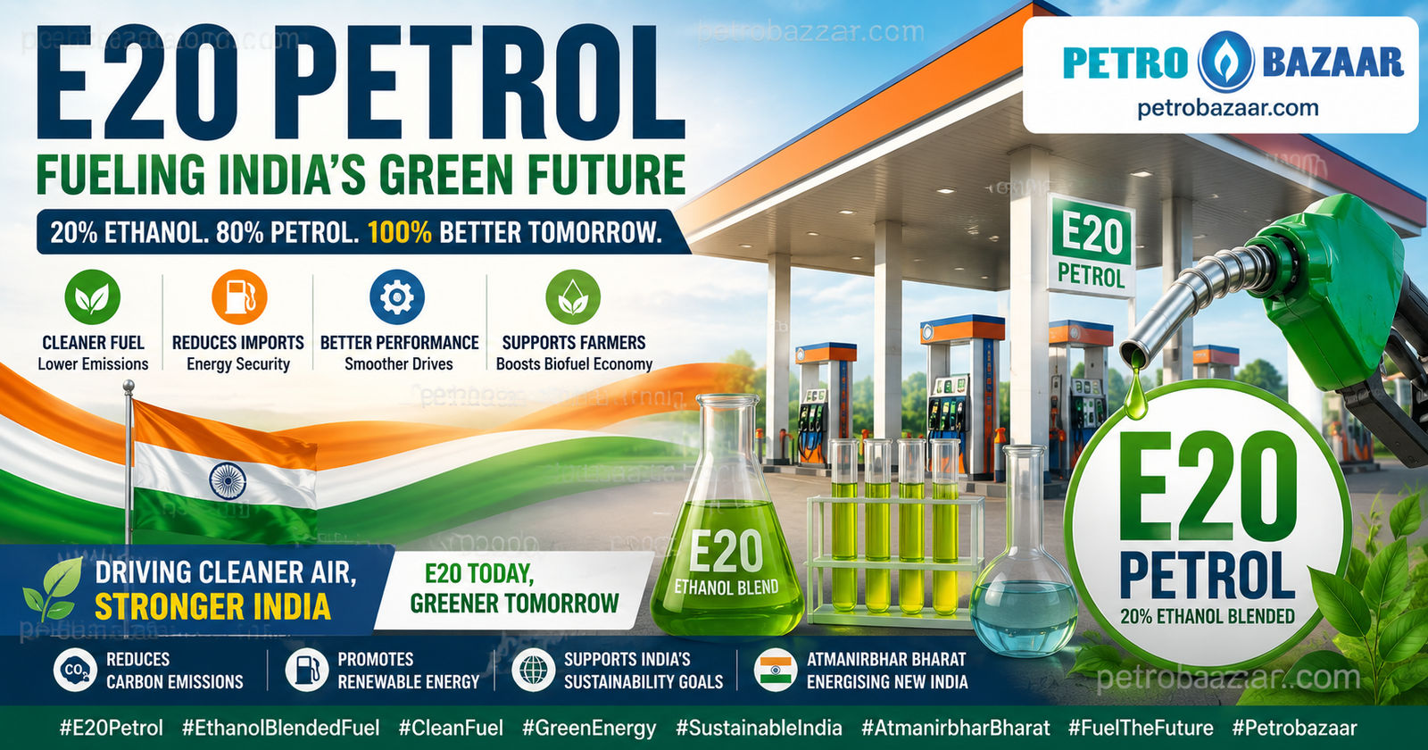 E-20 petrol specification