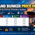 Weekly crude oil market analysis by Srinivas Chowdary Sunkara featuring Brent crude, WTI futures, Singapore HSFO and VLSFO 0.5% prices, petroleum market trends and fuel oil price movements.